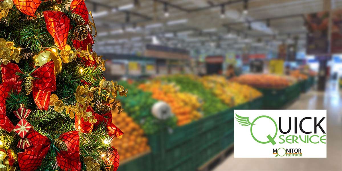 Week 51: Natale di lunedì porta a +20% l’ortofrutta Lcc